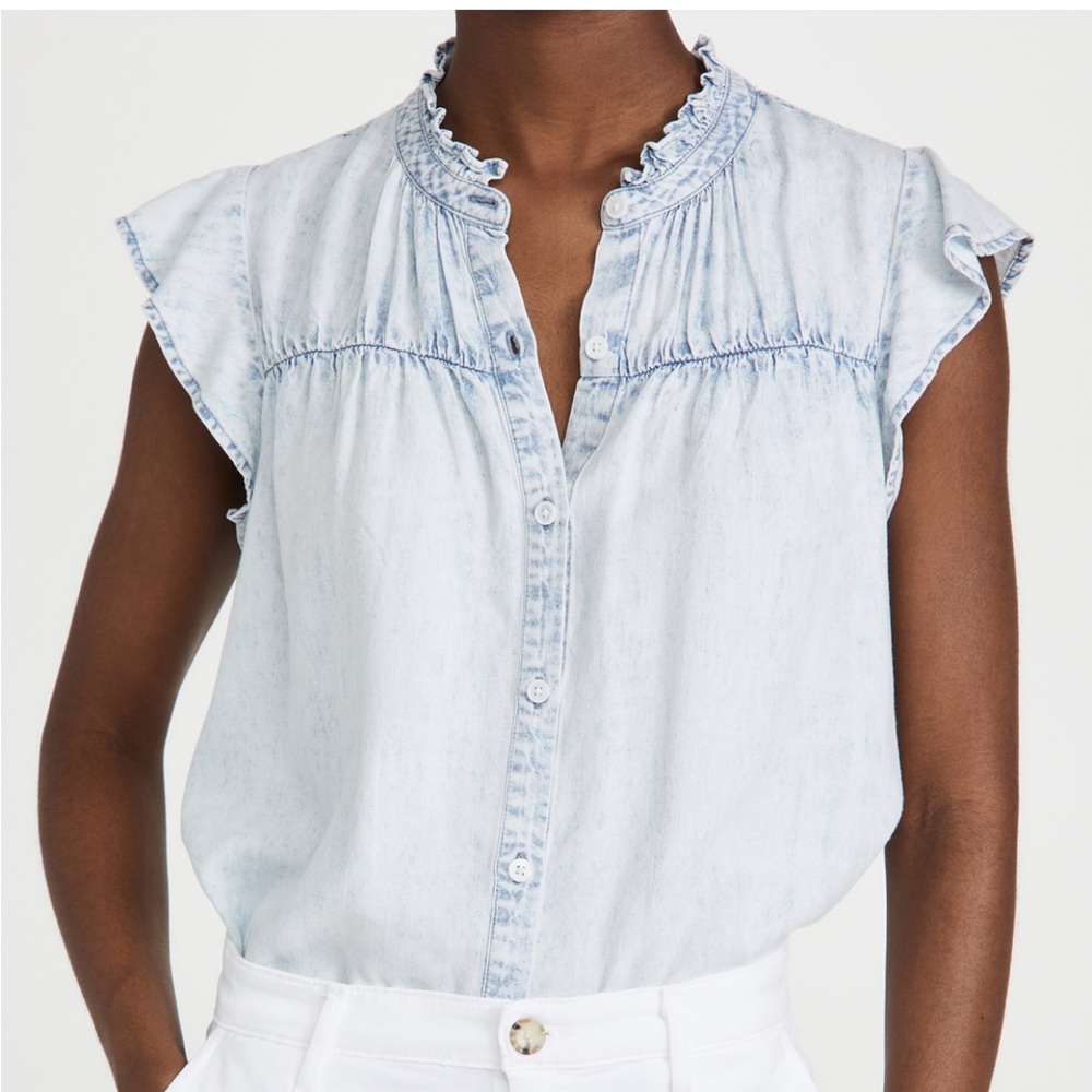 NWT Rails Acid Wash Sleeveless Shirt